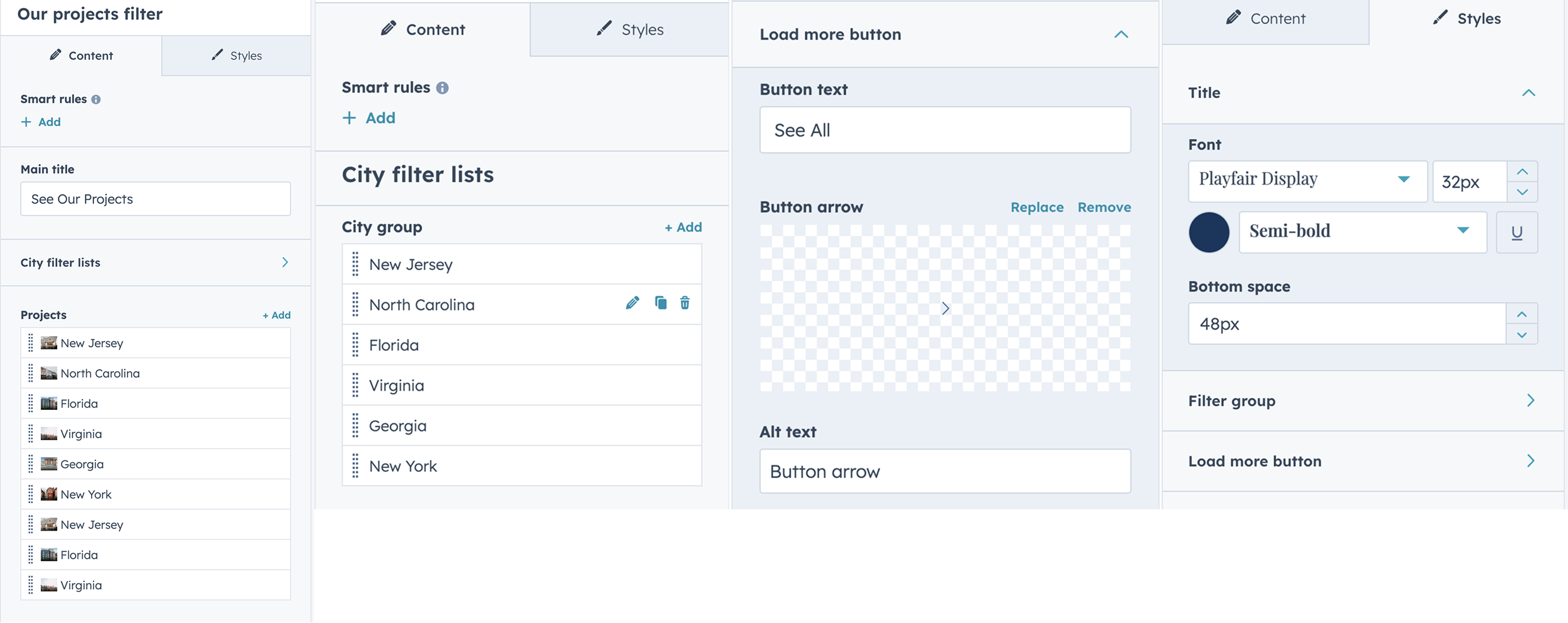 project-filter