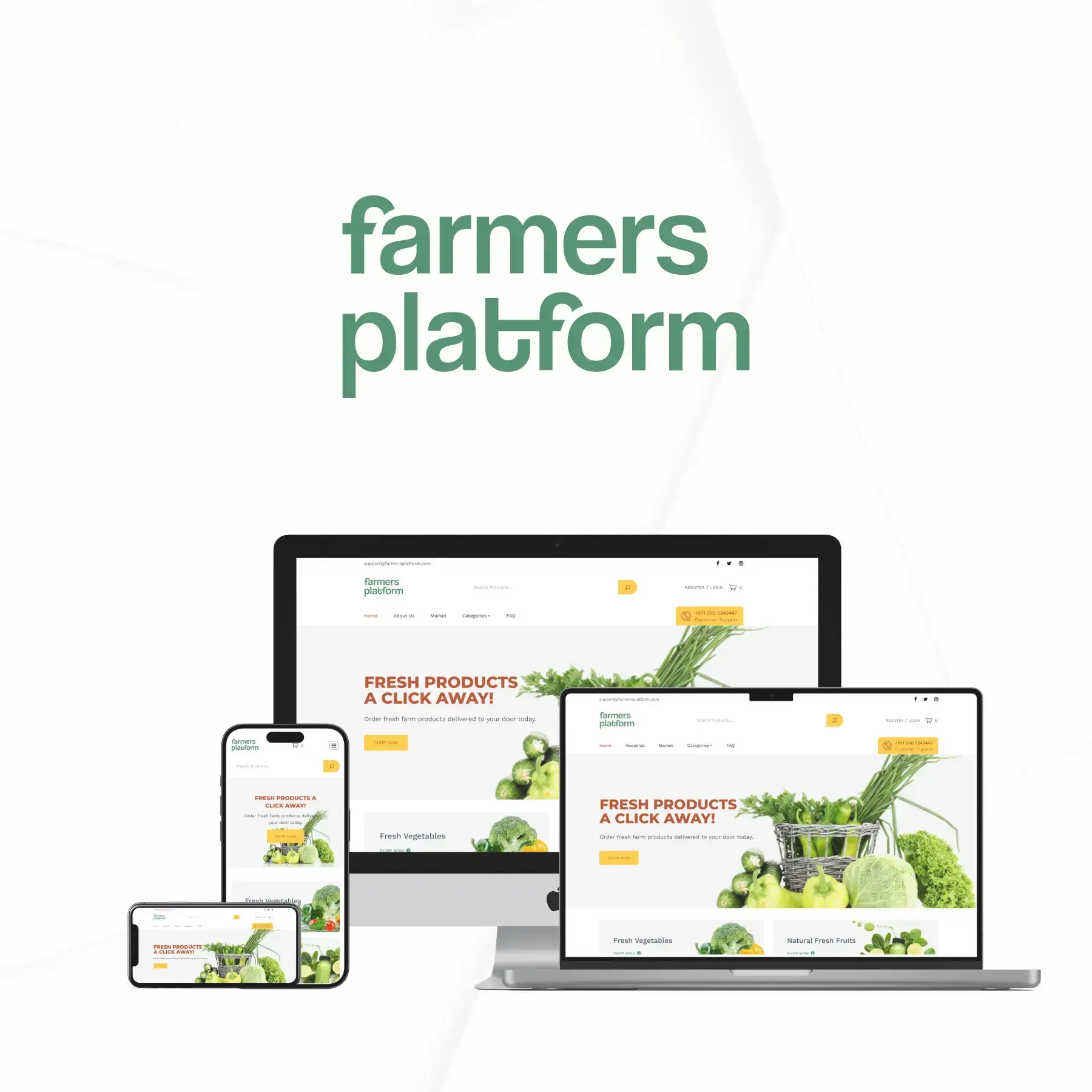 Ecommerce-Web-development-project-Farmers platform
