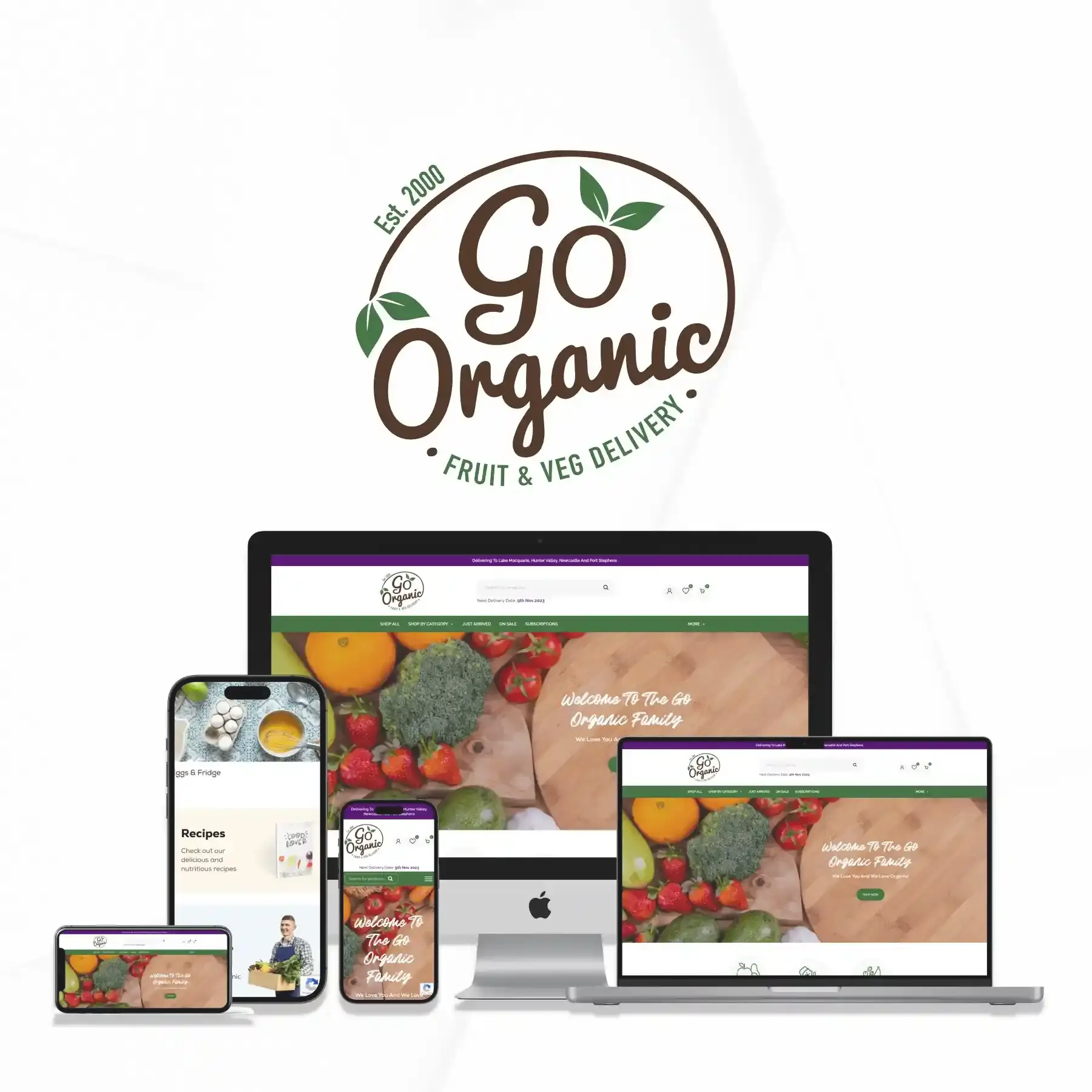 Ecommerce-Web-development-project-go organic